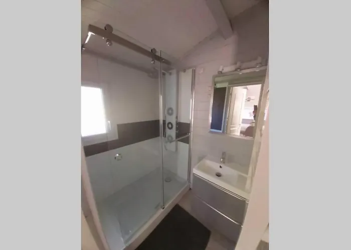 Alpehytte Chalet T3/clim/wifi/pkg/terrasse/15 Min Plages *